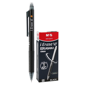 Gelový/gumový váleček M&G iErase VI 0,5 mm - černý inkoust