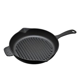 Litinová grilovací pánev s integrovanou rukojetí Ø 28 cm Lava Metal LVECOYGT28