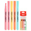 Zvýrazňovač M&G Hi-Liner Pastel - sada 4 barev