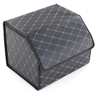 Organizér do kufru auta CAR COMPACT ELEGANT M, 1 přihrádka, skládací, s víkem SIXTOL