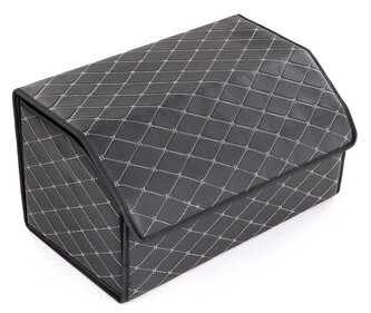 Organizér do kufru auta CAR COMPACT ELEGANT L, 2 přihrádky, skládací, s víkem SIXTOL