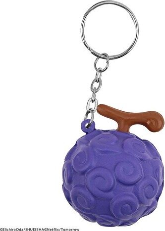 Klíčenka 3D One Piece - Squishy Gum Gum Fruit