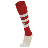 HOOPS SOCKS RED/WHT (5 PZ), HOOPS SOCKS RED/WHT (5 PZ) | 57520201 | L