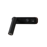 Immax GOAL USB+VYPÍNAČ designové nástěnné LED svítidlo 3W, BLACK
