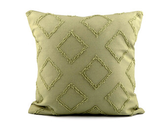 Povlak na polštář 45x45 cm - 1 ks - 2 zelená šalvěj světlá