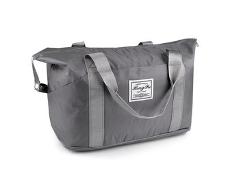 Skládací cestovní taška velkokapacitní 56x31-41 cm - 1 ks - 3 šedá