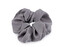 Gumička scrunchie do vlasů - 20 ks - 5 šedá střední