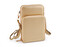 Peněženka s kapsou na mobil přes rameno crossbody 11,5x18 cm - 1 ks - 1 zlatá sv.