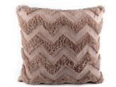 Povlak na polštář chevron 45x45 cm - 2 ks - 3 béžová