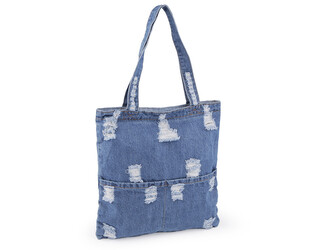 Riflová taška - 1 ks - 2 modrá jeans