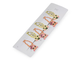 Sponka do vlasů pukačka - 6 ks - 1 mix tygr