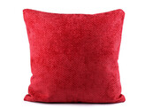 Povlak na polštář velvetový 45x45 cm - 1 ks - 3 červená