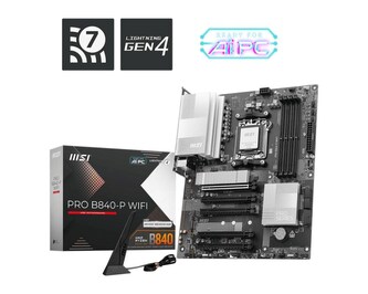 MSI MB Sc AM5 PRO B840-P WIFI, AMD B840, 4xDDR5, 1xHDMI, WiFi, ATX MSI MB Sc AM5 PRO B840-P WIFI, AMD B840, 4xDDR5, 1xHDMI, WiFi, ATX