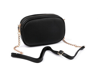 Dámská / dívčí kabelka crossbody 13,5x20 cm - 1 ks - 8 černá