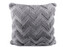 Povlak na polštář chevron 45x45 cm - 2 ks - 4 šedá