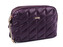 Kabelka crossbody prošívaná 24x17 cm - 1 ks - 7 amarant