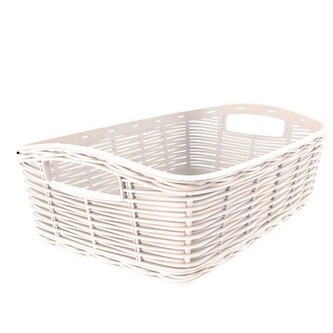 BAMA Košík univerzální plastový LA CANESTRINA, mini, bílá
