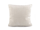 Povlak na polštář plyšový 45x45 cm - 1 ks - 1 krémová světlá