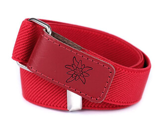 Dětský pásek se suchým zipem šíře 2,7 cm - 1 ks - 5 červená
