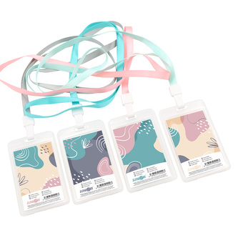 Identifikační visačka s páskem na krk