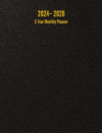 2024 - 2028 5-Year Monthly Planner
