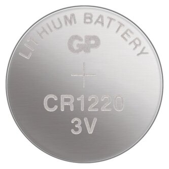 Baterie lithiová, CR1220, CR1220, 3V, GP, blistr, 5-pack