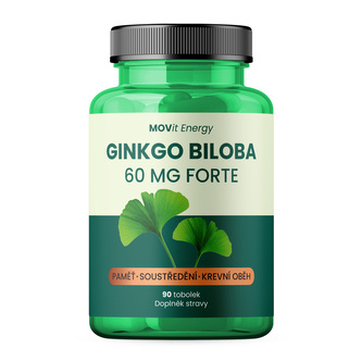 MOVit Ginkgo Biloba 60 mg FORTE, 90 tob.