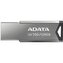 ADATA Flash Disk 128GB UV350, USB 3.2 Dash Drive, tmavě stříbrná textura kov