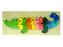 Dřevěné puzzle, krokodýl;,