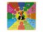Hodiny puzzle, dřevěné,