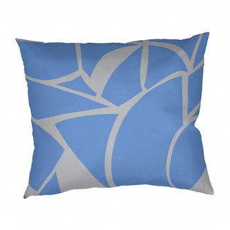 Dadka Povlak na polštář bavlna Julius modrý 70x90 cm