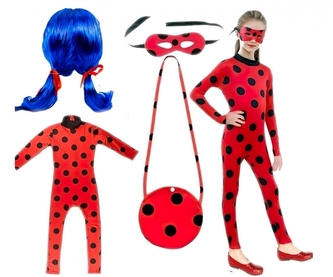 Dětský kostým Beruška 122-128 L Dětský kostým Beruška 122-128 L
