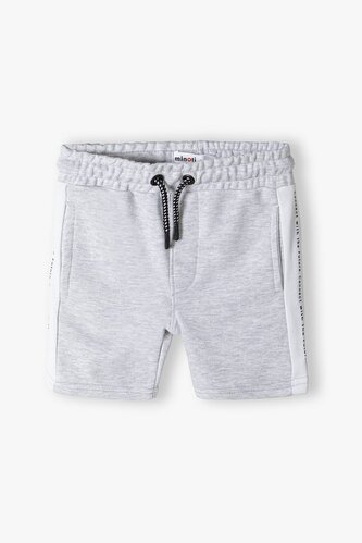Kraťasy chlapecké teplákové, Minoti, 13fleece 14, Kluk - 116/122