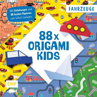 88 x Origami Kids - Fahrzeuge