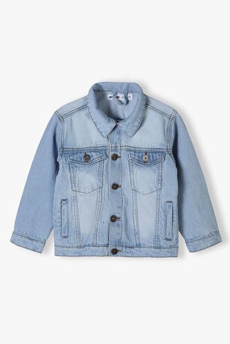 Bunda chlapecká džínová, Minoti, 13jacket 1, Kluk - 122/128