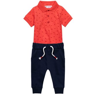 Chlapecký set -  tričko Polo a kalhoty, Minoti, Spike 3, Kluk - 62/68