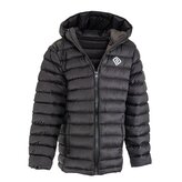 Dětská bunda extra lehká přechodová nylonová ANZA, Pidilidi, PD1154-10, černá - 128