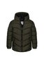 Kabát chlapecký nylonvý Puffa, Minoti, 11COAT 16, khaki - 134/140