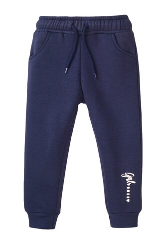 Tepláky dívčí, Minoti, 8GFJOG 5, modrá - 86/92