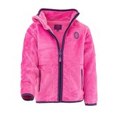 mikina dívčí chlupatá se stojáčkem, Pidilidi, PD1156-03, růžová - 158