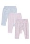 Kalhoty kojenecké 3pack, Minoti, Koala 8, bílá - 62/68