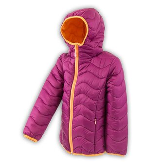 bunda extra lehká nylonová, Pidilidi, PD1087, vínová - 110