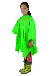 poncho PVC neonová, Pidilidi, PL0066-19, zelená - dětská
