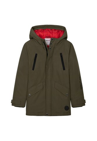 Kabát chlapecký Parka, Minoti, Gym 2, khaki - 104/110