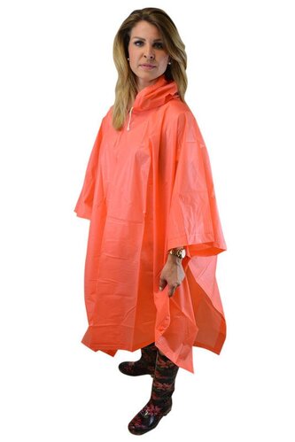 poncho pro dospělé, Pidilidi, PL0064-03, oranžová