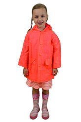 pláštěnka PVC neonová, Pidilidi, PL0065-17, oranžová - 104