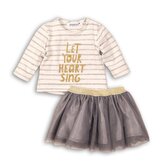 Dívčí set , tričko a sukně TUTU, Minoti, SWAN 2, holka - 56/62