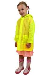 pláštěnka PVC neonová, Pidilidi, PL0065-20, žlutá - 128