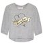 Tričko dívčí s dlouhým rukávem, Minoti, GTP 1, šedá - 68/80