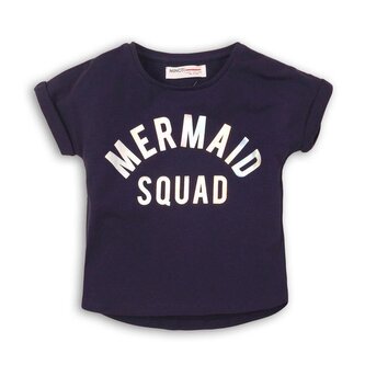 Tričko dívčí s krátkým rukávem, Minoti, TG TEE 5, tmavě modrá - 68/80